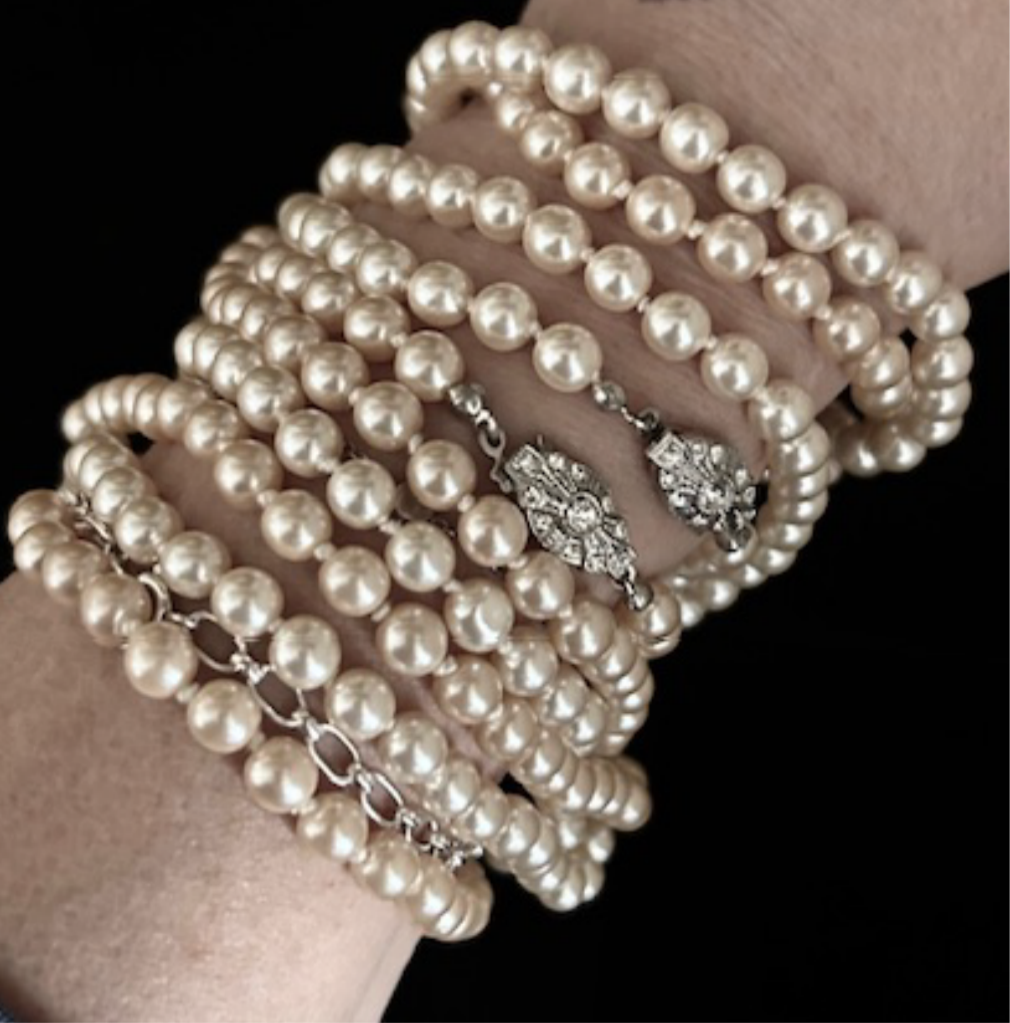 Pair of pearl necklaces