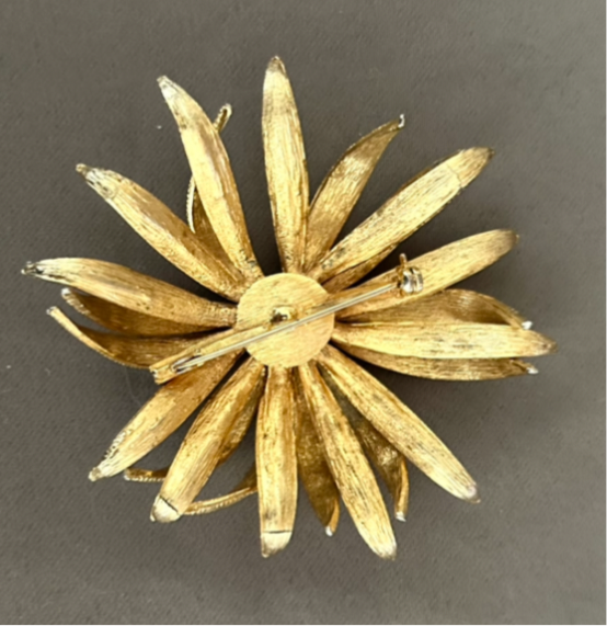 Big flower brooch
