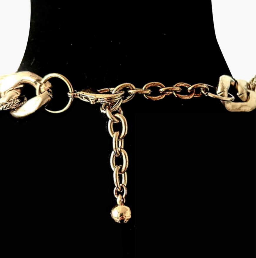 Double chain necklace