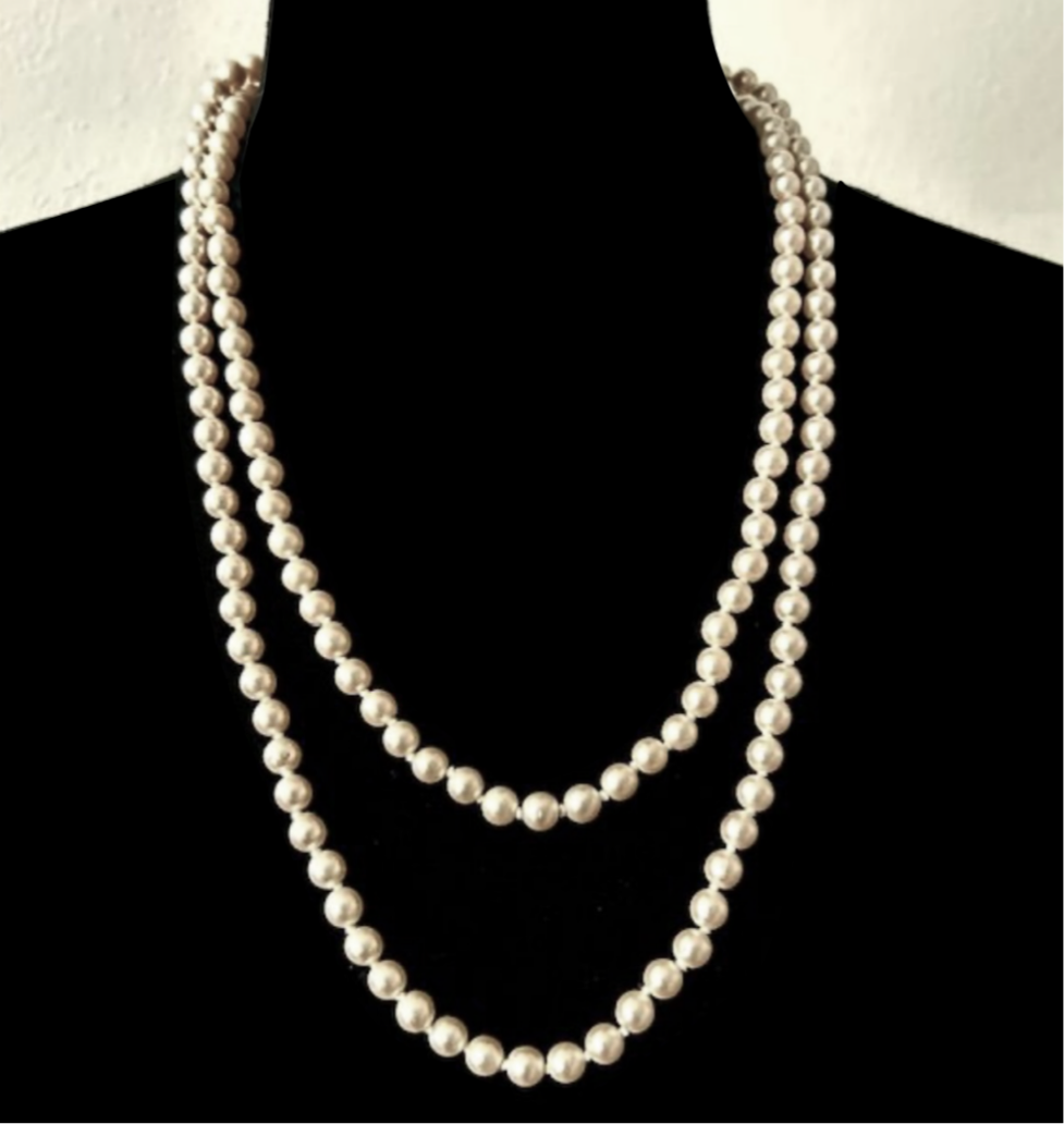 Pair of pearl necklaces