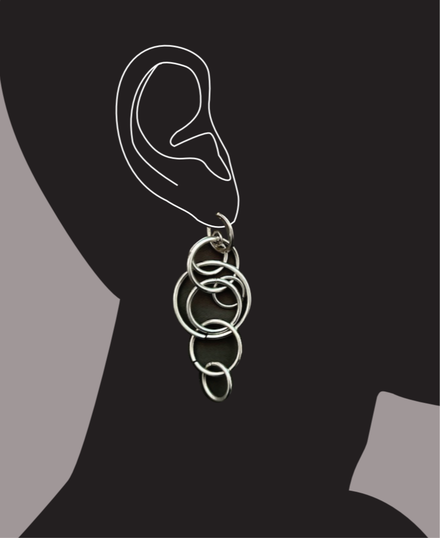 Chain earrings