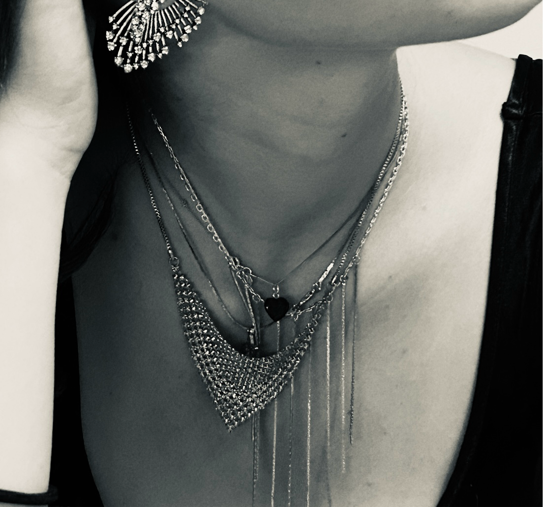 Triangle necklace
