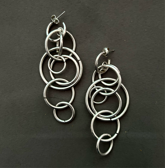 Chain earrings