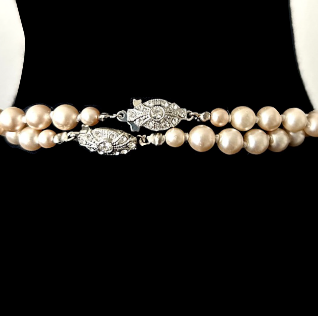 Pair of pearl necklaces