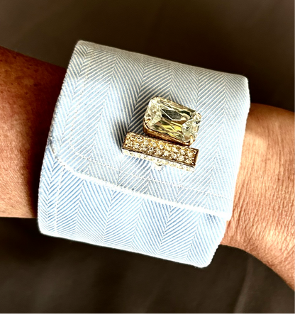 Light blue cuff bracelet