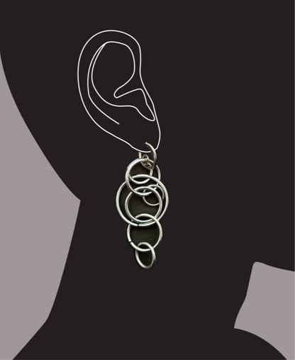 Chain earrings