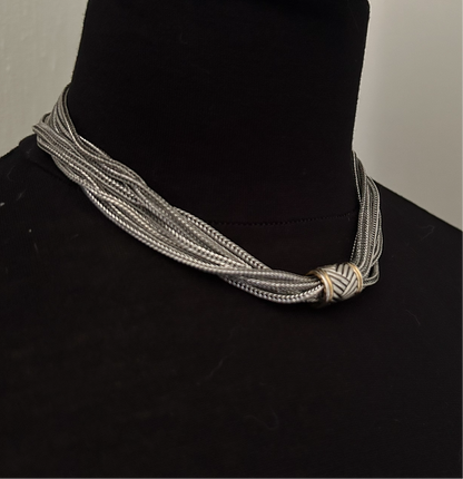 Multi chain necklace