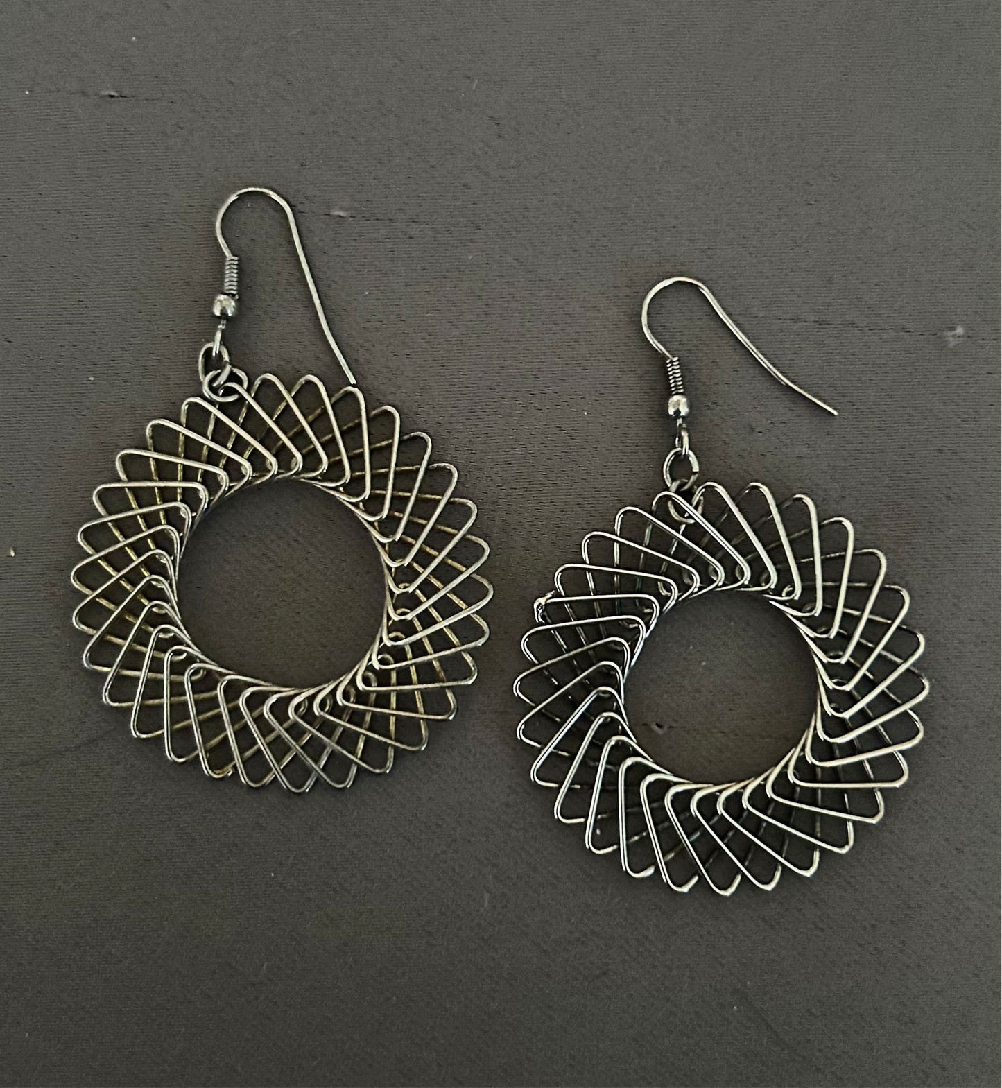 Sun ray earrings