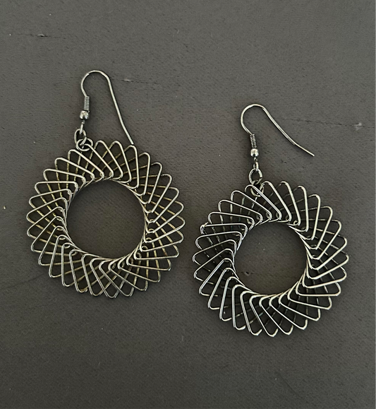 Sun ray earrings