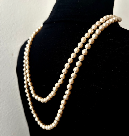 Pair of pearl necklaces