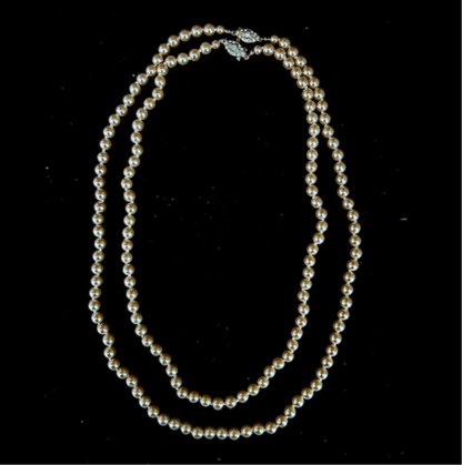 Pair of pearl necklaces