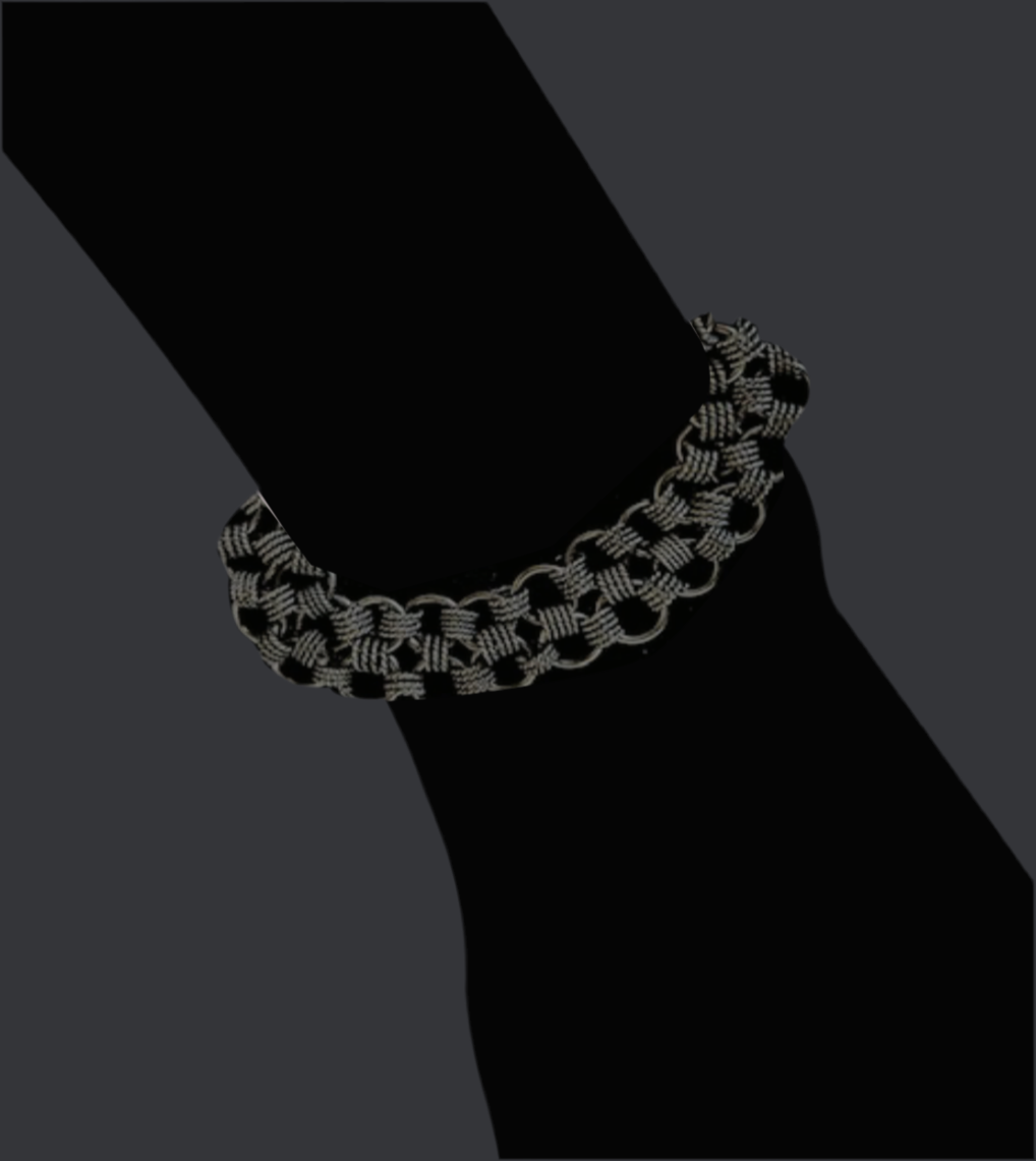 Chain necklace and bracelet