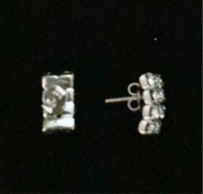 Rhinestone earrings