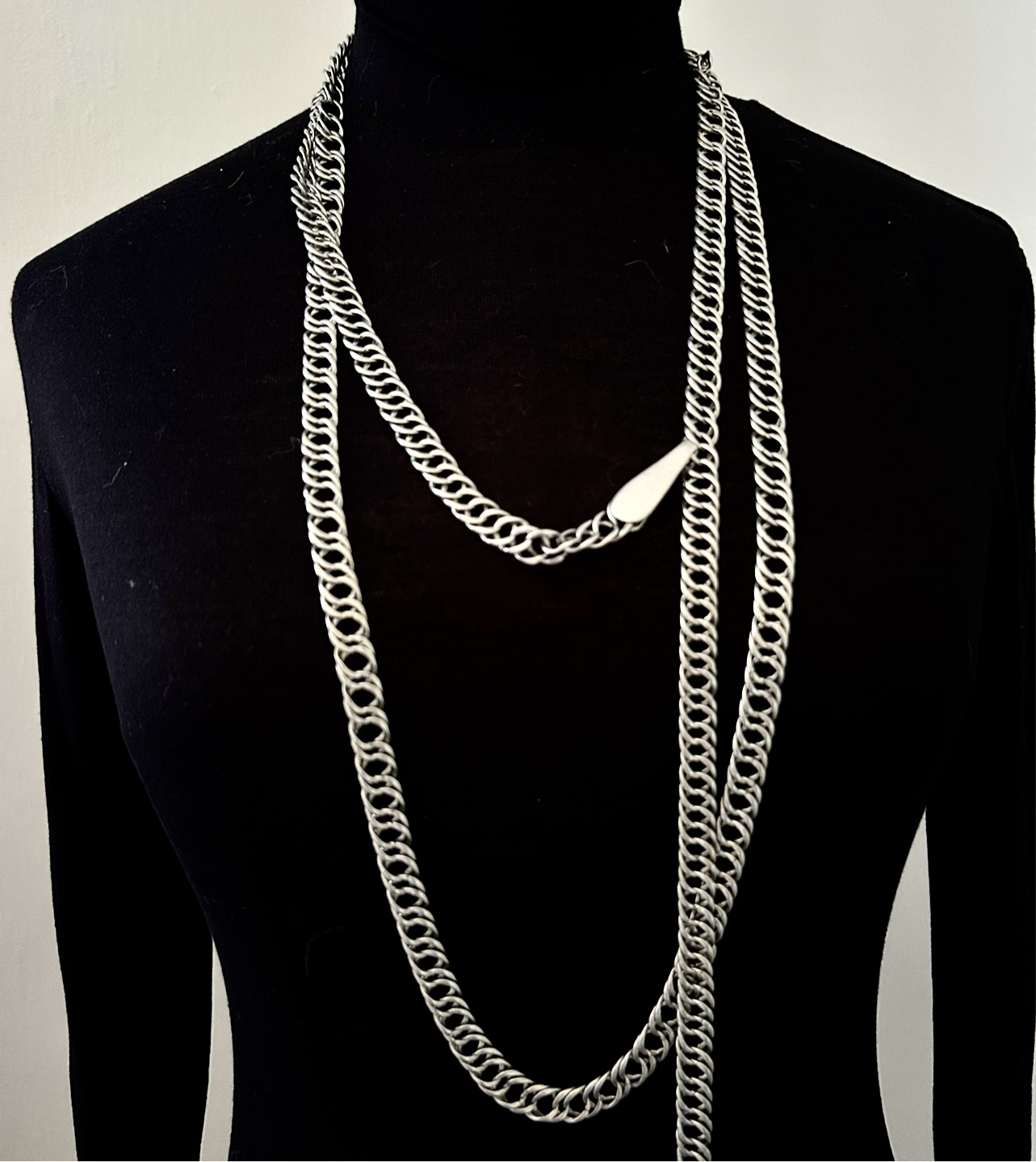 Long chain necklace