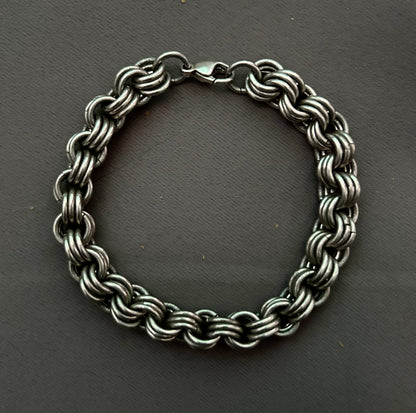 Heavy chain bracelet